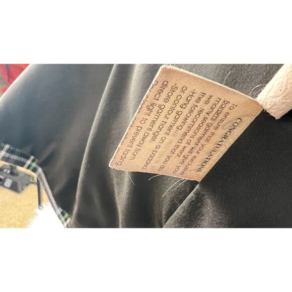 Barami Couture | Blazer | Grey Black Green White Plaid | Sz10 | Made in USA - Picture 3 of 6